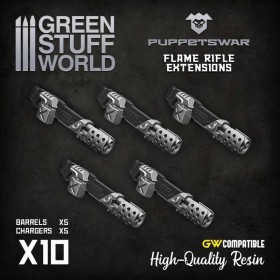 Extensions de fusil à flamme