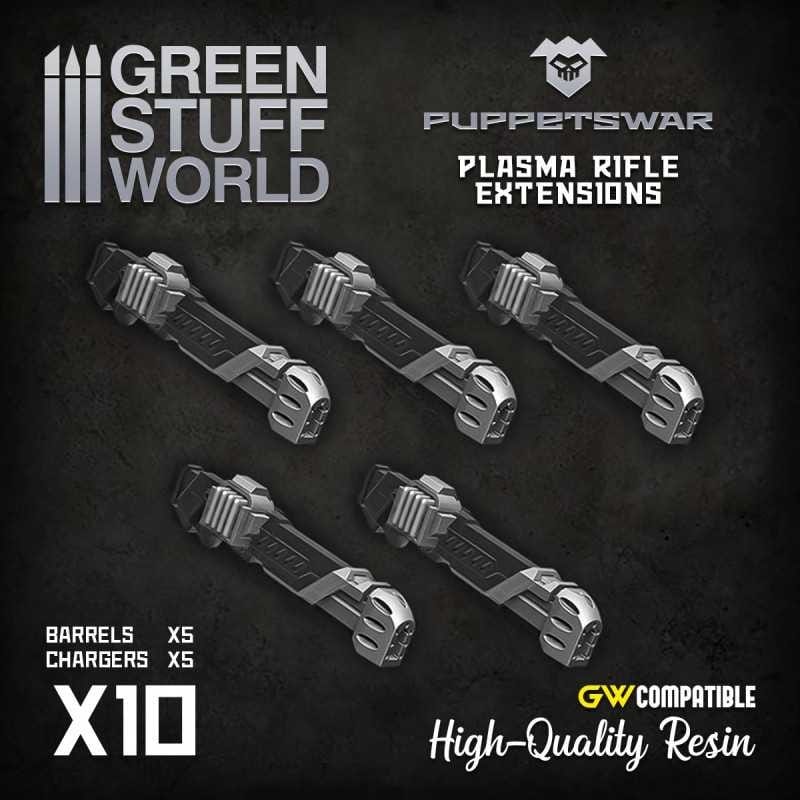 Extensions de pistolet à plasma