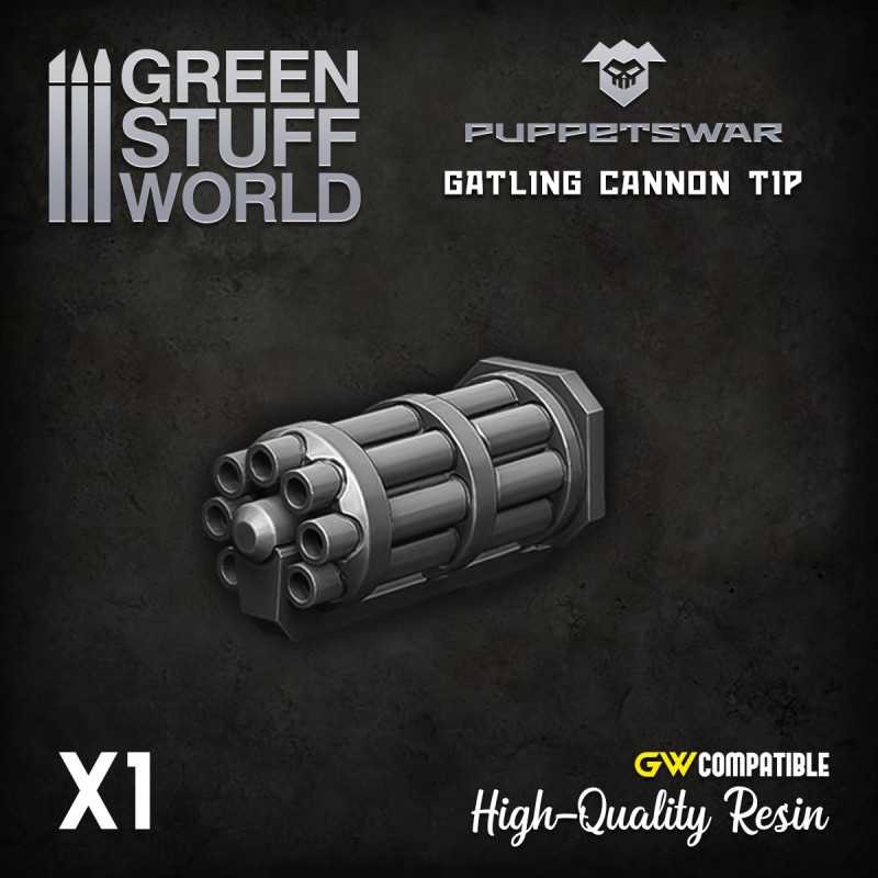 Pointe du canon Gatling