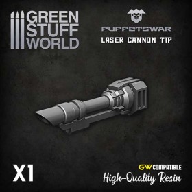 Pointe de canon laser