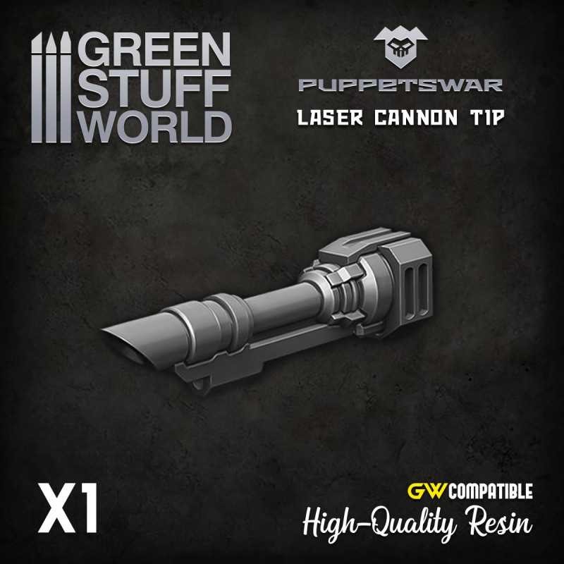 Pointe de canon laser