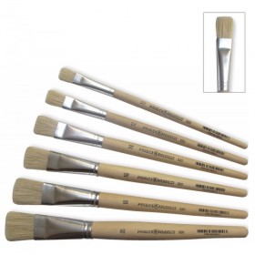 Brosse plate soie N°12
