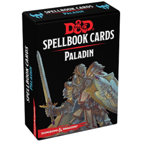 D&D 5 : Cartes de sorts Paladin