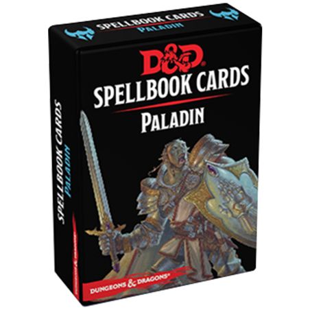 D&D 5 : Cartes de sorts Paladin