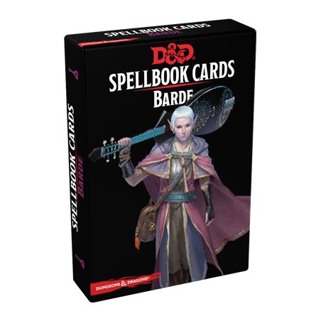D&D 5 : Cartes de sorts Barde