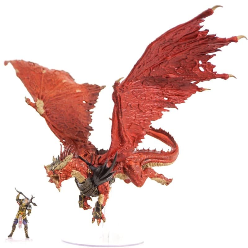 Kansaldi on Red Dragon Dragonlance Shadow of the Dragon Queen: D&D Icons of the Realms Miniature Kansaldi on Red Dragon Dragonlance Shadow of the Dragon Queen: D&D Icons of the Realms Miniature