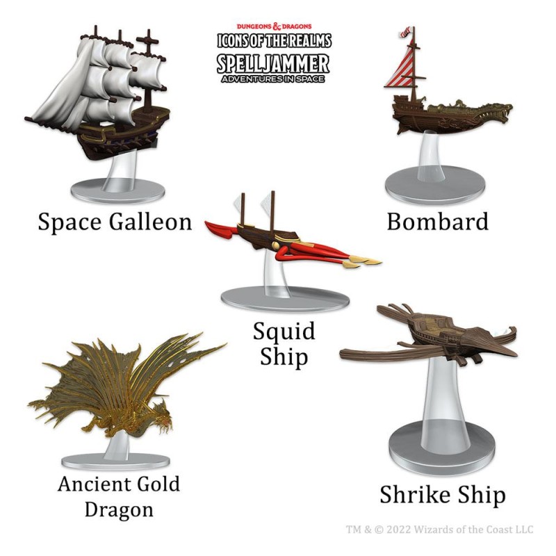 Welcome to Wildspace - Ship Scale: D&D Icons of the Realms Miniatures Welcome to Wildspace - Ship Scale: D&D Icons of the Realms Miniatures