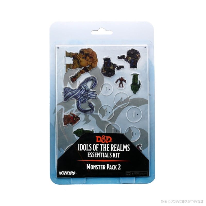 D&D Idols of the Realms: Essentials 2D Miniatures Pack- Monster Pack 2 D&D Idols of the Realms: Essentials 2D Miniatures Pack- Monster Pack 2