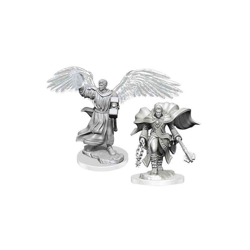 Aasimar Cleric Male (PACK OF 2): D&D Nolzur's Marvelous Unpainted Miniatures (W20) Aasimar Cleric Male (PACK OF 2): D&D Nolzur's Marvelous Unpainted Miniatures (W20)