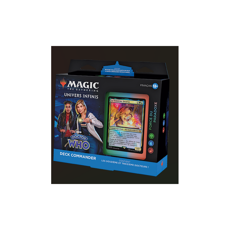 DECK COMMANDER DOCTOR WHO FR FORCE DU PARADOXE