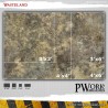 Tapis de jeu néoprène Wasteland 120x120cm
