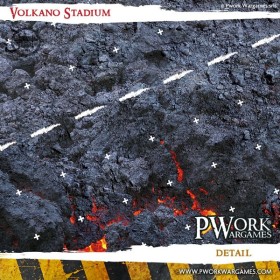 Tapis de jeu PVC Volkano Stadium