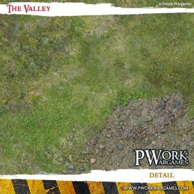 Tapis de jeu néoprène The Valley 90x90cm