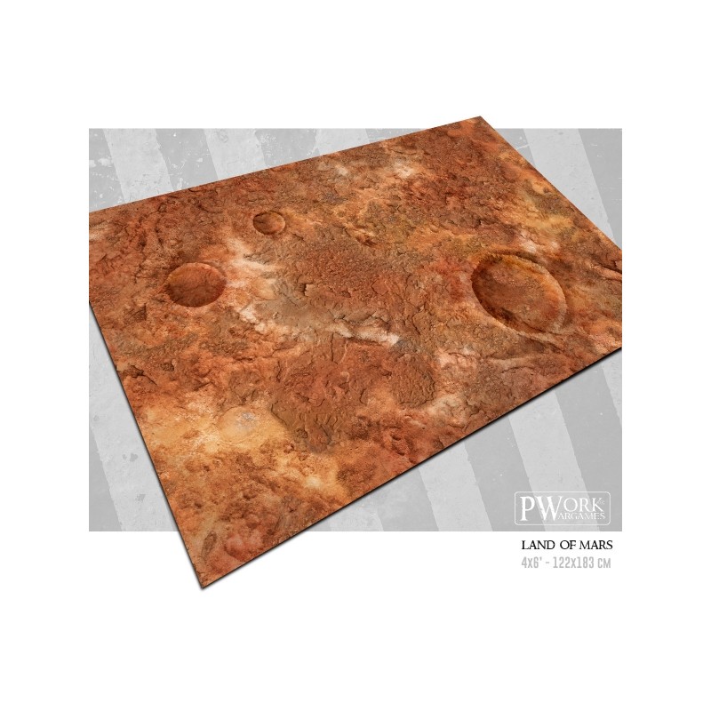 LANDS OF MARS NEOPRENE 44X30''