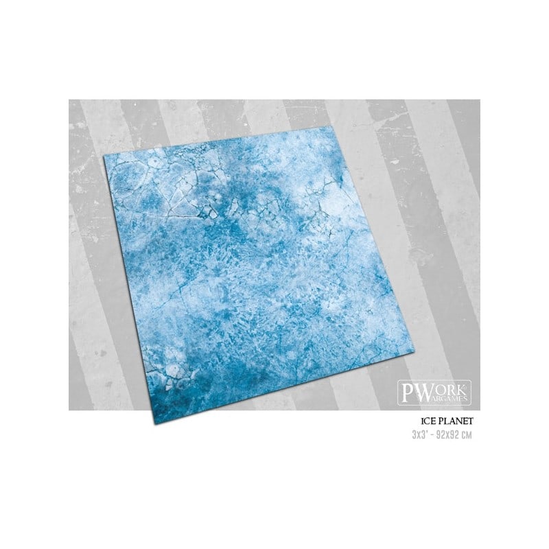 Tapis de jeu néoprène ICE PLANET 3x6 Tapis de jeu néoprène ICE PLANET 3x6