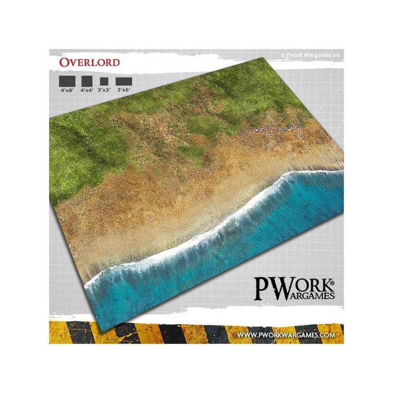 TAPIS DE JEU NEOPRENE OVERLORD 4X6