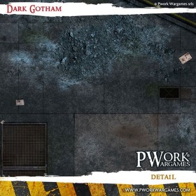 DARK GOTHAM NEOPRENE 44X30''