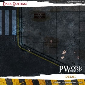 DARK GOTHAM NEOPRENE 44X30''