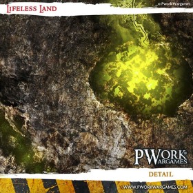 LIFELESS LAND NEOPRENE 22X30''