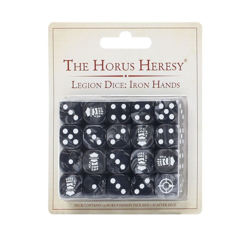 Dés IRON HANDS LEGION DICE