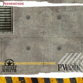 TAPIS DE JEU PVC PEENEMUDE-DUST 1947 113X113CM