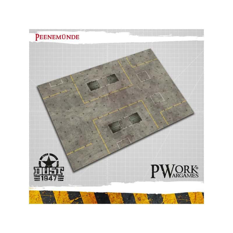 Tapis de jeu PVC Peenemüde-Dust 1947 113x113cm Tapis de jeu PVC Peenemüde-Dust 1947 113x113cm