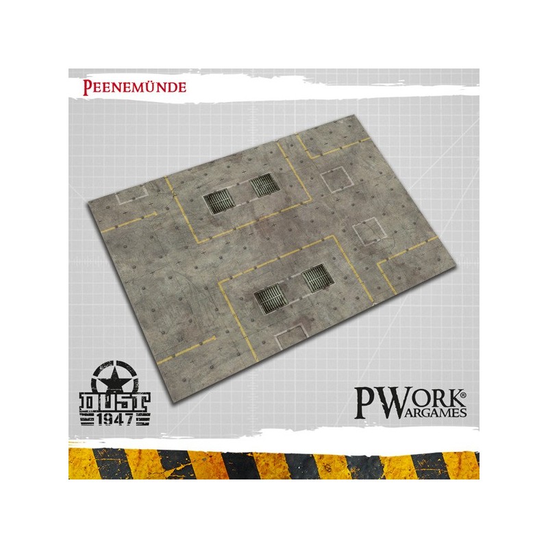 Tapis de jeu PVC Peenemüde-Dust 1947 85x113cm Tapis de jeu PVC Peenemüde-Dust 1947 85x113cm