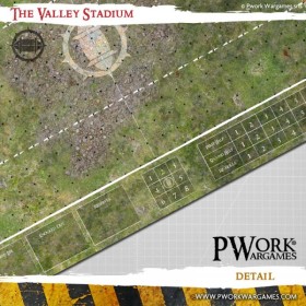 Tapis de jeu Néoprene Valley Stadium
