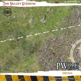 Tapis de jeu Néoprene Valley Stadium