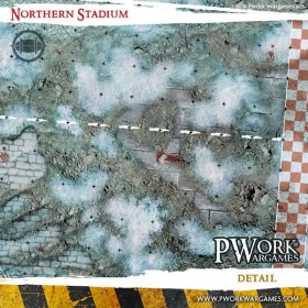 Tapis de jeu néoprène Northern Stadium