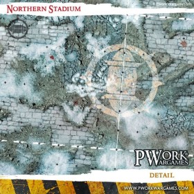 Tapis de jeu néoprène Northern Stadium