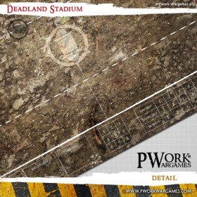 Tapis de jeu néoprène Deadland Stadium