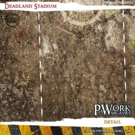 Tapis de jeu néoprène Deadland Stadium