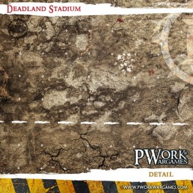 Tapis de jeu néoprène Deadland Stadium