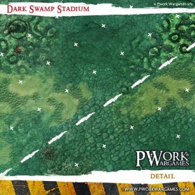 Tapis de jeu néoprène Dark Swamp Stadium