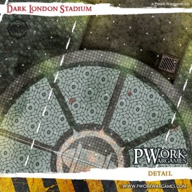 Tapis de jeu PVC Dark London Stadium