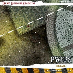 Tapis de jeu PVC Dark London Stadium