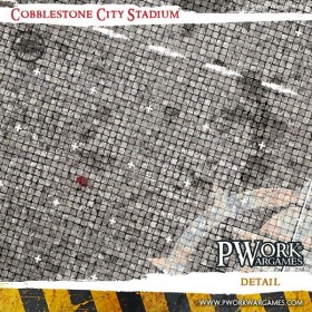 Tapis de jeu néoprène Cobblestone Stadium