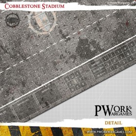Tapis de jeu PVC Cobblestone Stadium