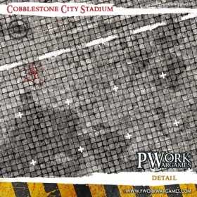 Tapis de jeu PVC Cobblestone Stadium