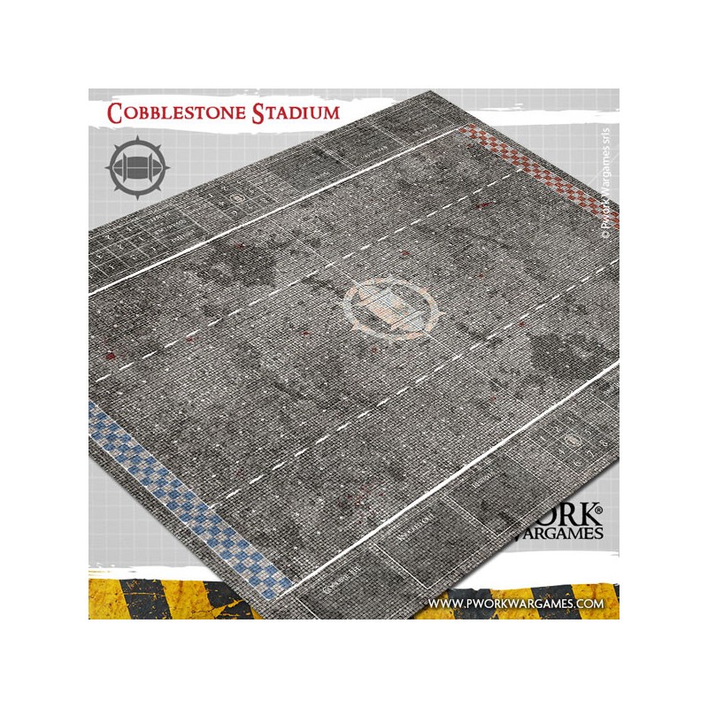 Tapis de jeu PVC Cobblestone Stadium Tapis de jeu PVC Cobblestone Stadium