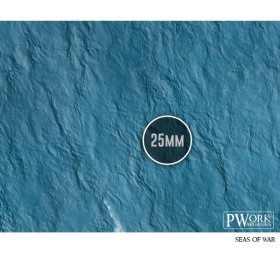 TAPIS DE JEU NEOPRENE SEAS OF WAR 90X90CM
