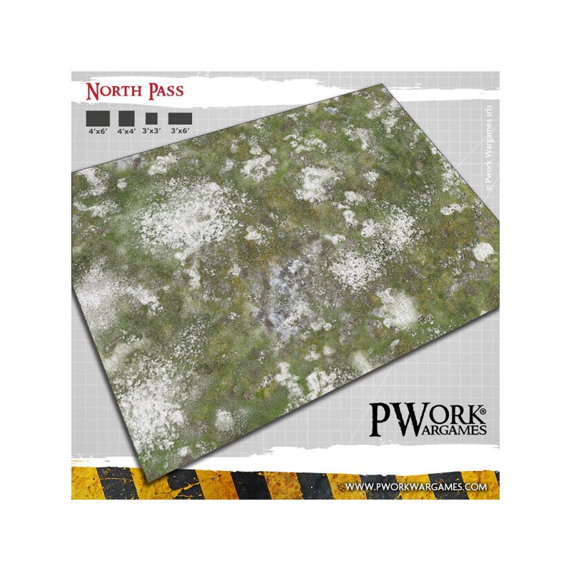 TAPIS DE JEU NEOPRENE NORTH PASS 44X60"