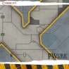 TAPIS DE JEU NEOPRENE CYBERCITY 90X90 CM