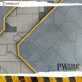 TAPIS DE JEU NEOPRENE CYBERCITY 90X90 CM