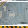 TAPIS DE JEU NEOPRENE CYBERCITY 90X90 CM