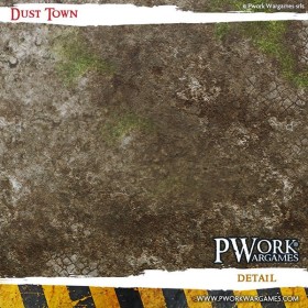 TAPIS DE JEU NEOPRENE DUST TOWN 90X90CM
