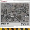 Tapis de jeu PVC Dust Town Stadium