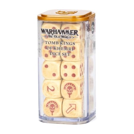 THE OLD WORLD: TOMB KINGS OF KHEMRI DICE