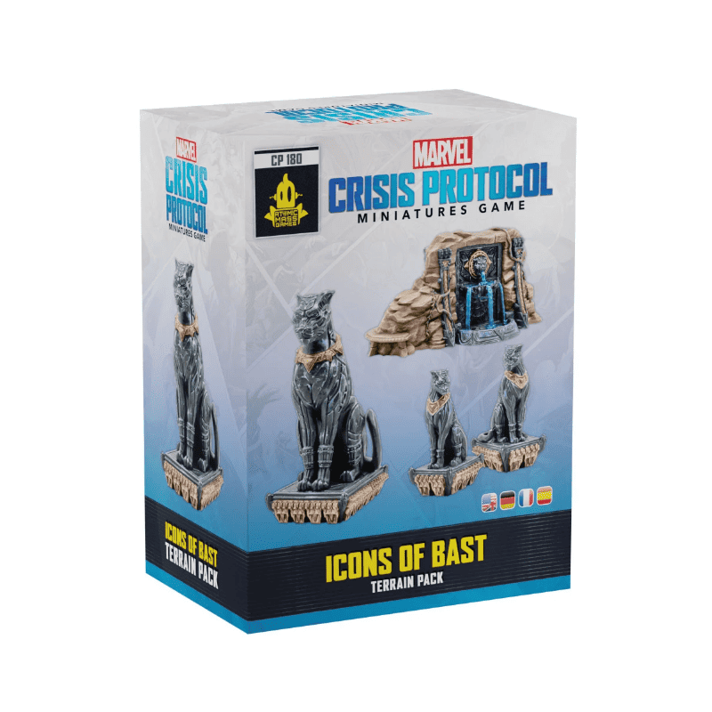 Marvel: Crisis Protocol - Icons of Bast Terrain Pack Marvel: Crisis Protocol - Icons of Bast Terrain Pack